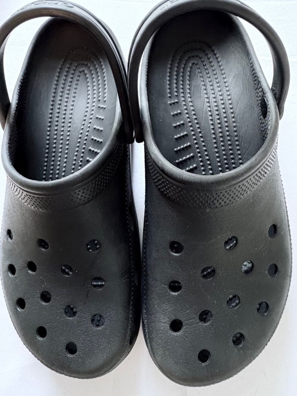 Classic Men’s Black Crocs Clogs, new without box - size 11 men, 13 women